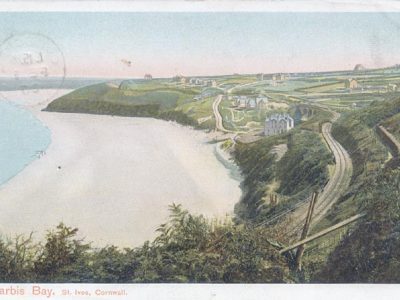 Old Postcard of Carbis Bay 1905
