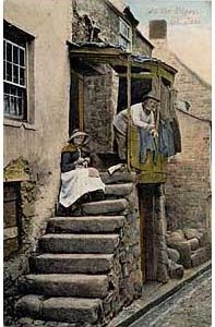 Old Postcard of Digey, St Ives
