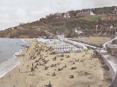 Old Postcard of Porthminster Beach