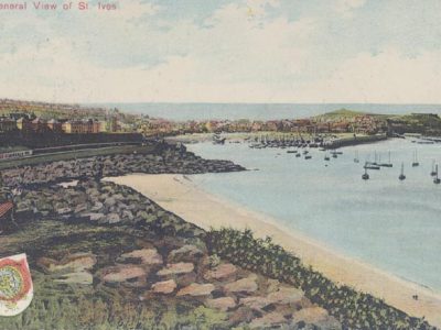 Old Postcard of St Ives around 1910
