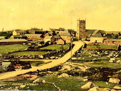 Old Postcard of Zennor