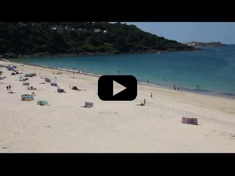 Carbis Bay Beach and St Ives Island