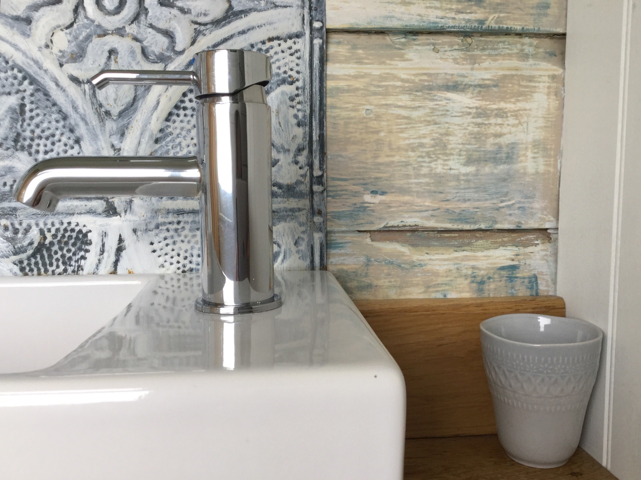 Silver Mist Wash Basin