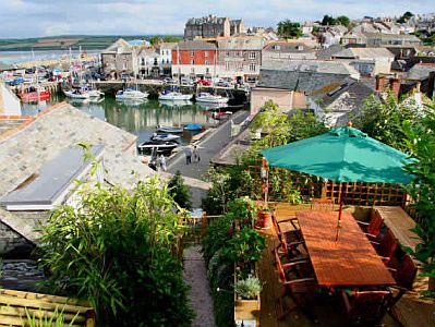 Ellerys overlooking Padstow Harbour