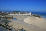 St Ives Harbour Beach taken from The Terrace
